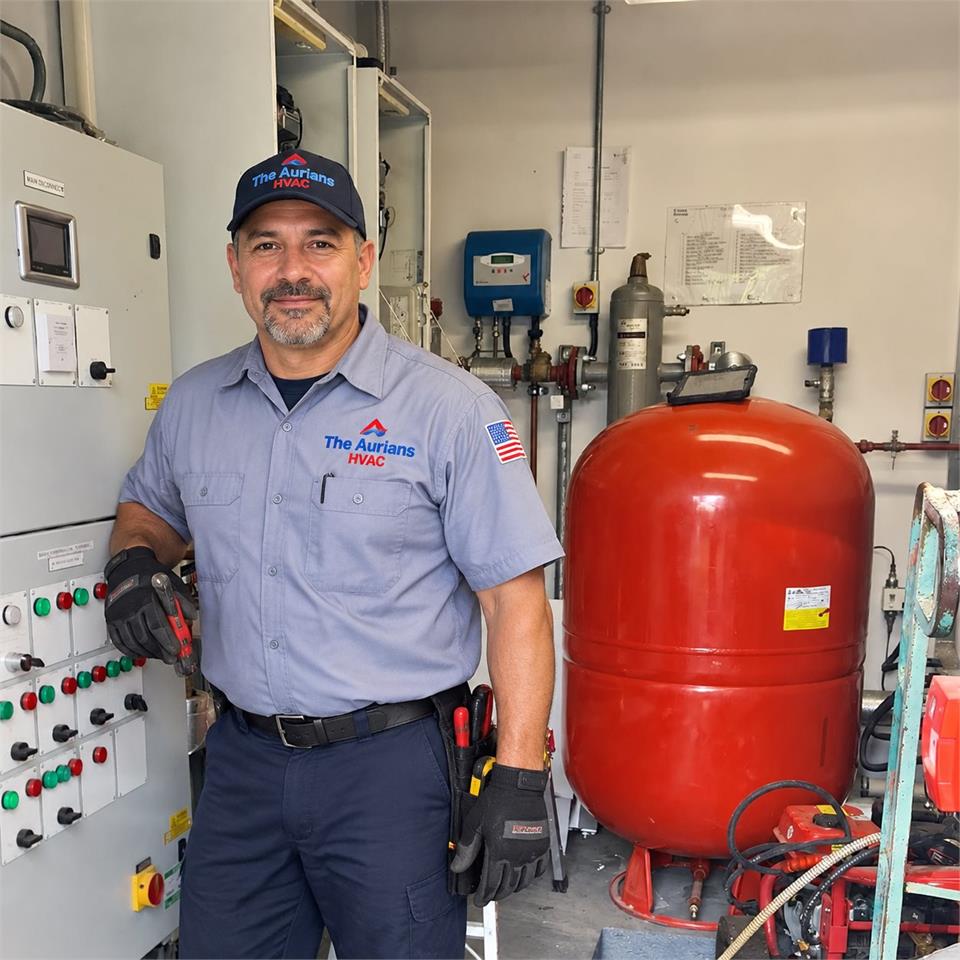 Commercial HVAC technician