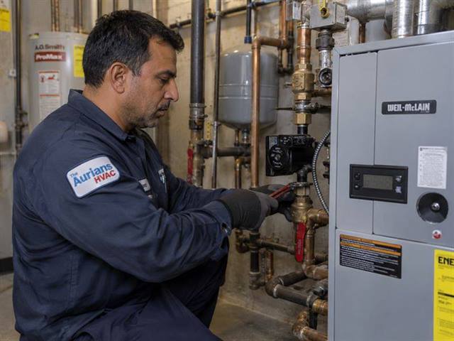 Residential boiler repair